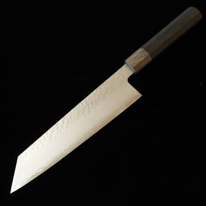 HADO Hado Shiosai VG10 Martelada Cabo em laminado preto Kiritsuke Gyuto (210 mm)