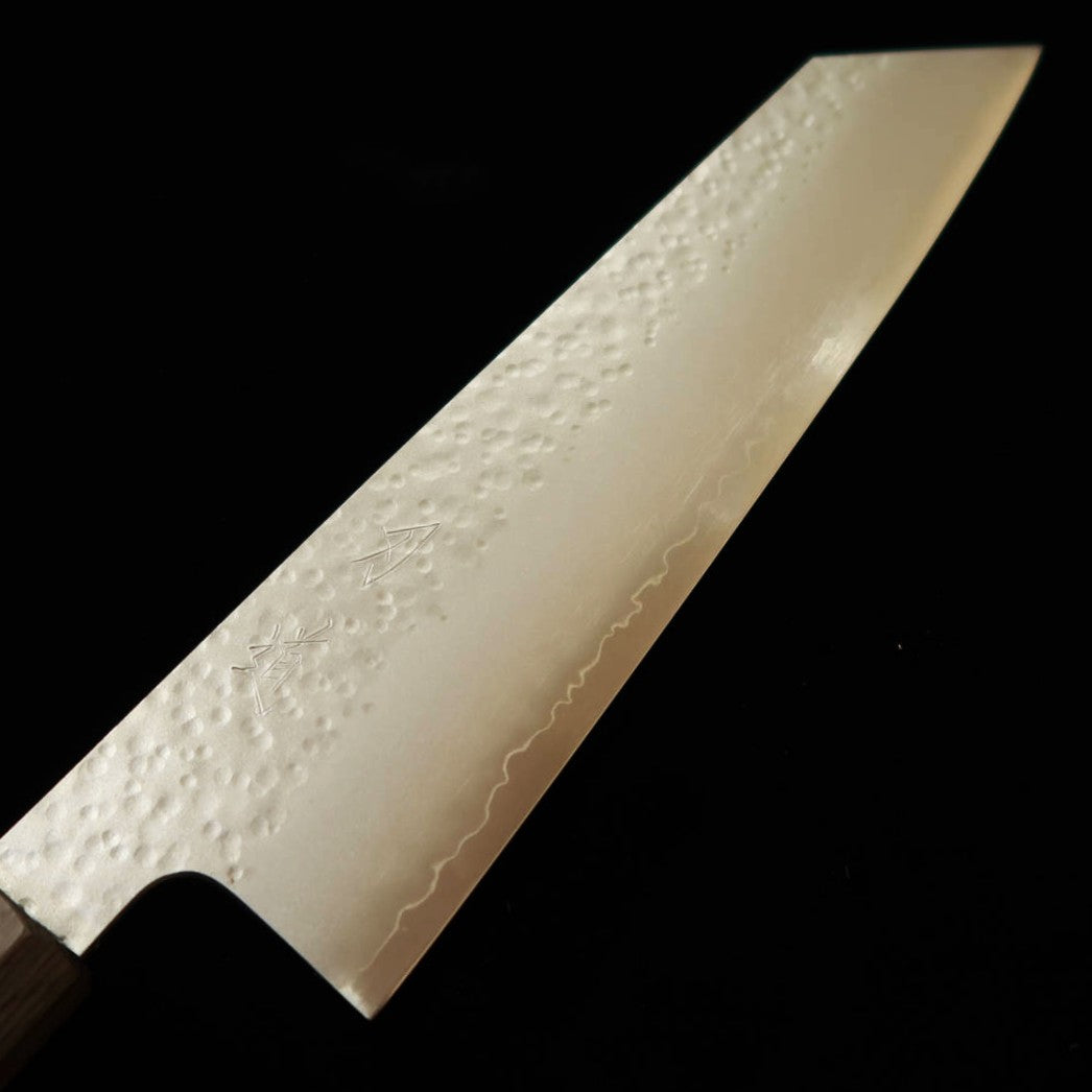 HADO Hado Shiosai VG10 Martelada Cabo em laminado preto Kiritsuke Gyuto (210 mm)