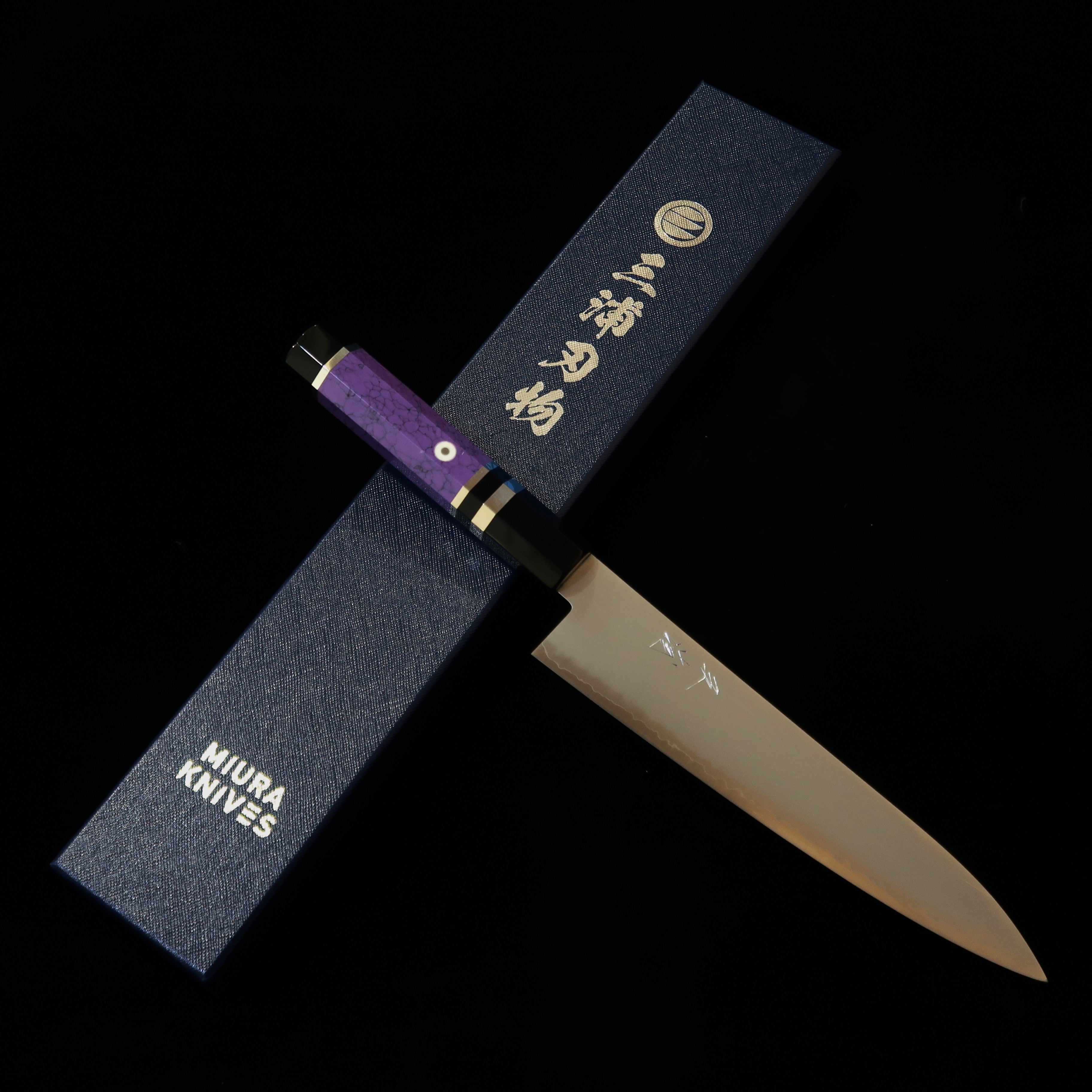 三浦MIURA 牛刀 ZDP189 ショット カスタムハンドル（210mm） – 三浦