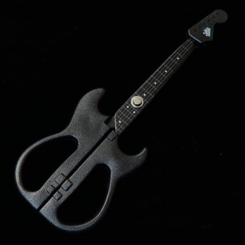 NIKKEN Cutlerie – Ciseaux guitare avec support, noir