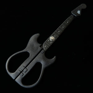 Nikken Cutlery Guitar Scissors with Stand, Black