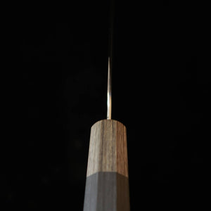 HADO Shiosai, VG10, martelé, manche en contreplaqué noir, petit bunka (135 mm)