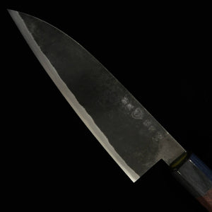 TAKEDA Facas - Forja artesanal de Bitchū - Faca pequena Sasasa - Aço Hitachi Aogami Super (150~170mm)