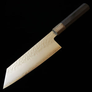 HADO Shiosai VG10 Martelé Manche en contreplaqué noir Bunka (180 mm)