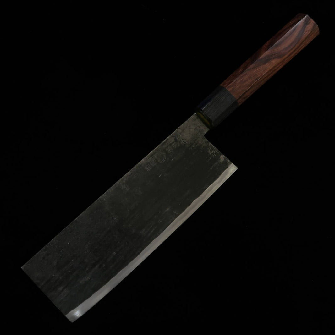 Takeda Cutelaria Forja Bitchu Nakiri (grande) Aço Hitachi Aogami Super (150~180mm)