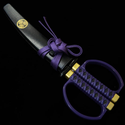 Nikken Cutelaria Tesoura Katana com Suporte Tokugawa Ieyasu