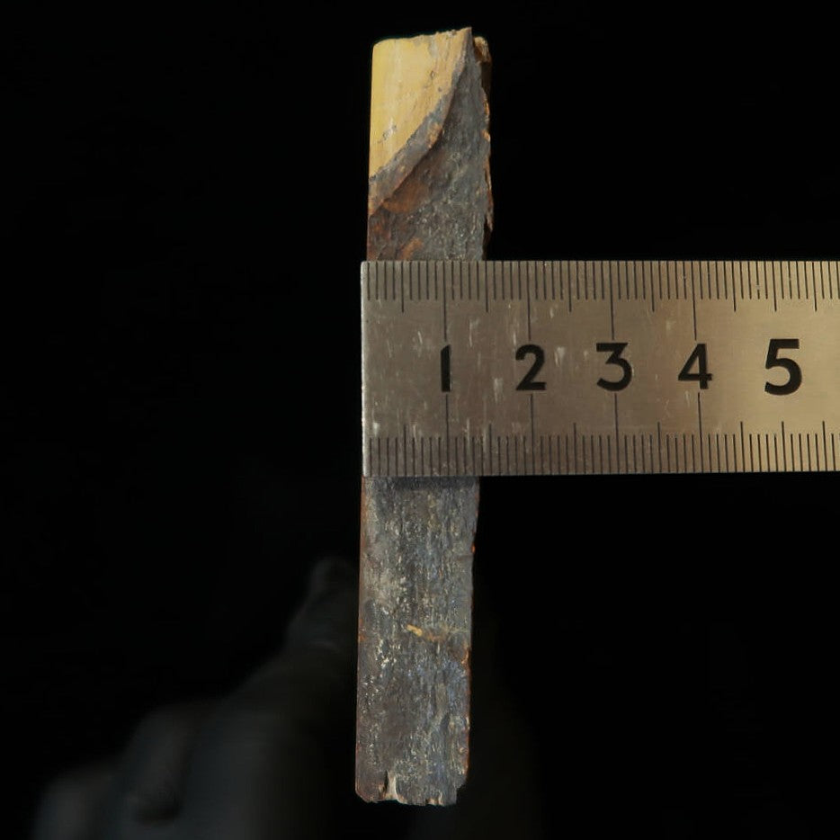 天然砥石　中山 合砥 コッパ　92×94×14mm