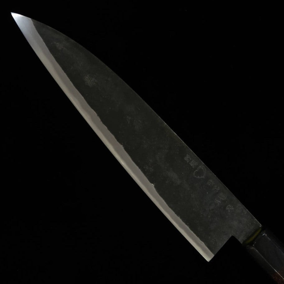 武田刃物TAKEDA　備中手打ち鍛冶　身卸出刃　大　日立青紙スーパー鋼（200～220mm）