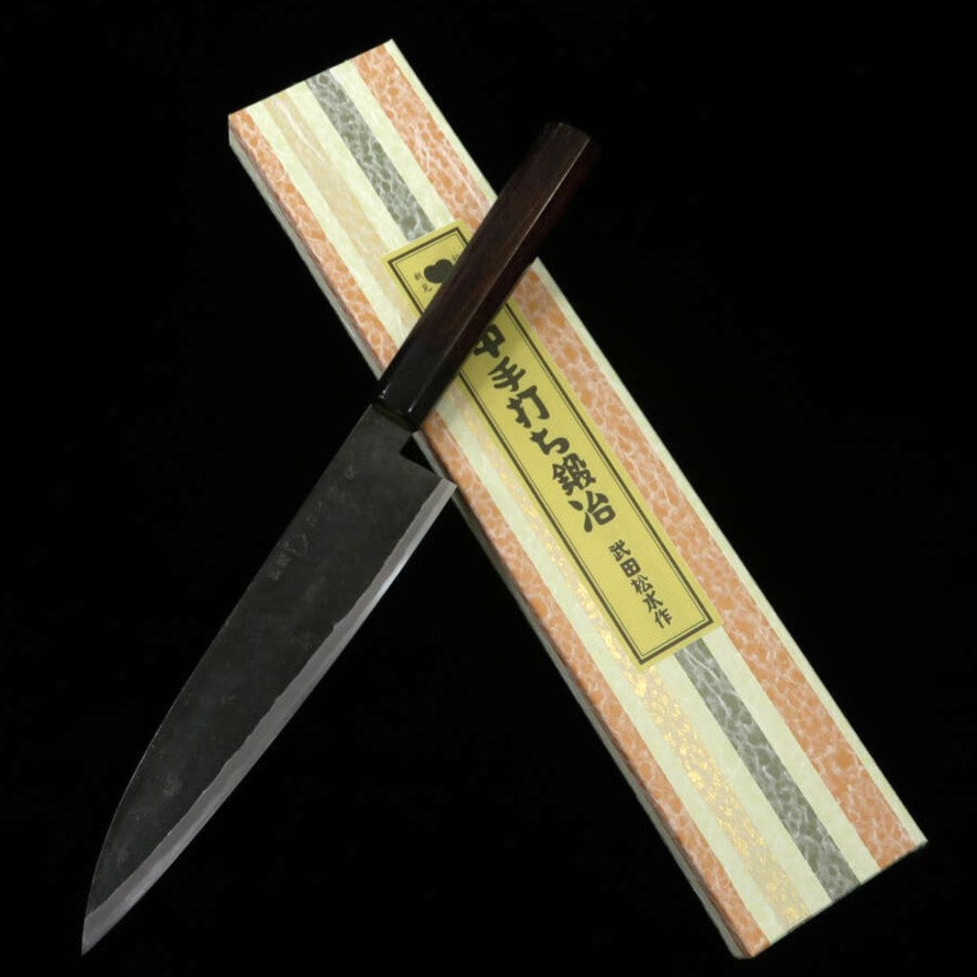 武田刃物TAKEDA　備中手打ち鍛冶　身卸出刃　大　日立青紙スーパー鋼（200～220mm）