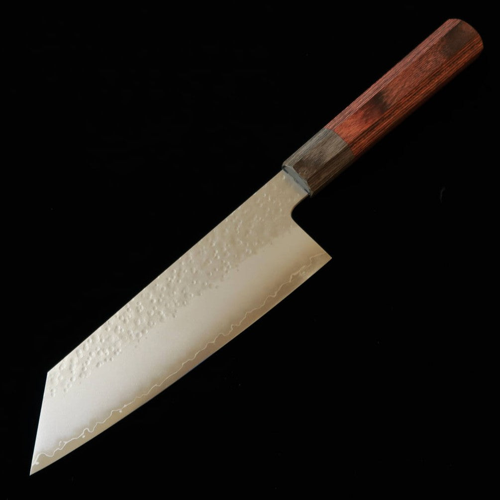 HADO Hadō Shiosai – Bunka VG10, martelé, manche acajou gris (180 mm)