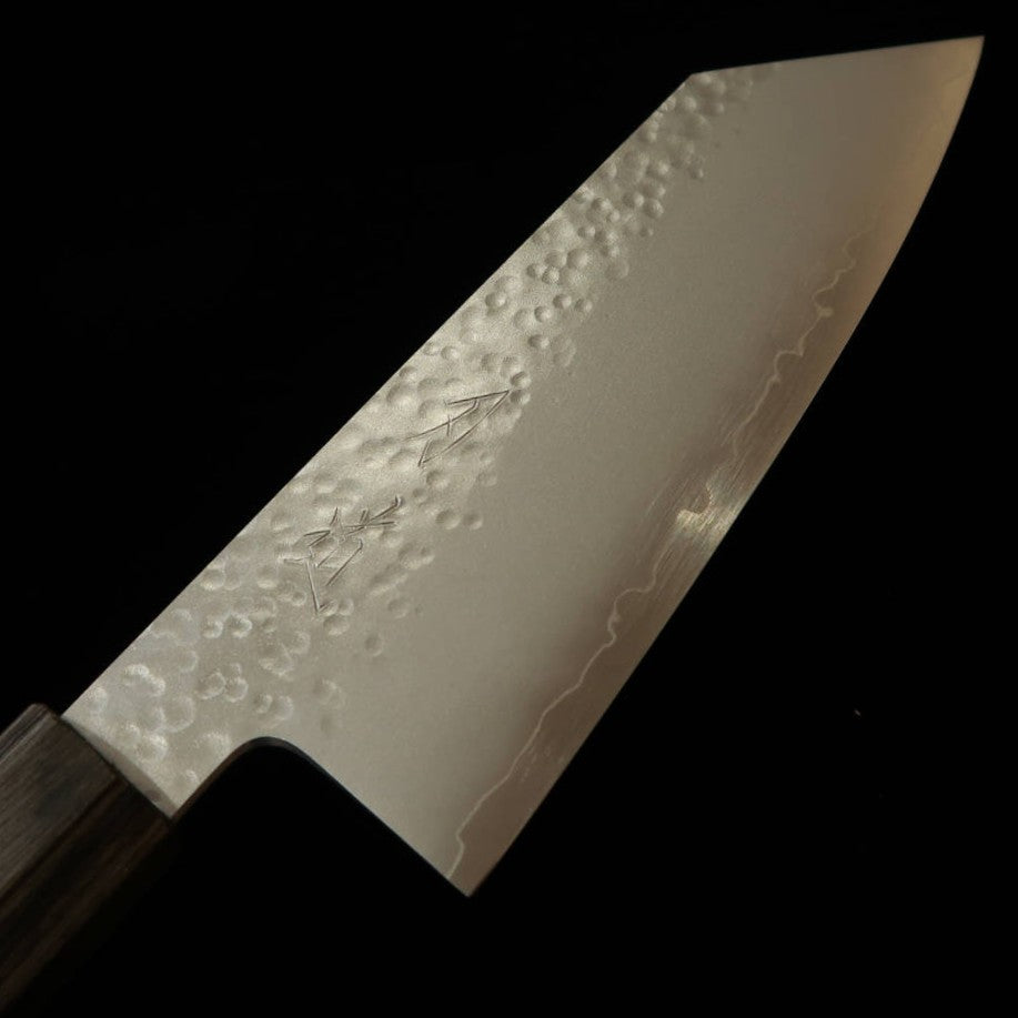 刃道 HADO 潮騒  VG10 鎚目 灰マホガニー柄 小文化 (135mm)