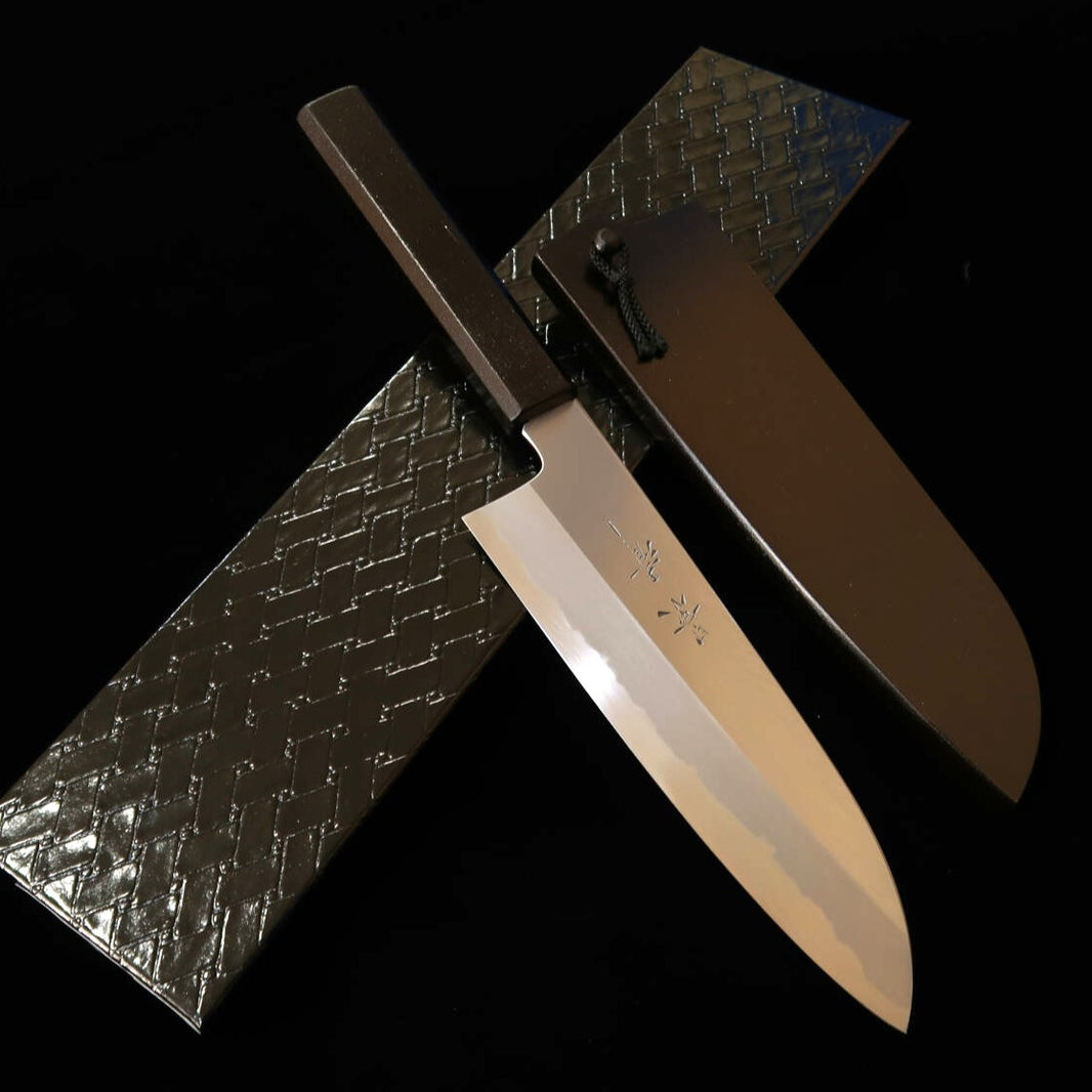 景清 KAGEKIYO 和三徳 白紙二号 漆柄 (180mm)