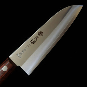 Miura MIURA Petit Santoku VG1 DP Gold Sans mitre Manche en acajou (140 mm)