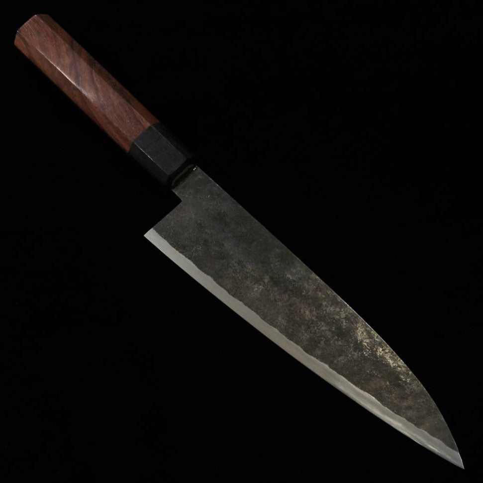 Takeda Hamono TAKEDA Bitchu forgé à la main Sasano-ha (petit) Acier Hitachi Aogami Super (180 mm)
