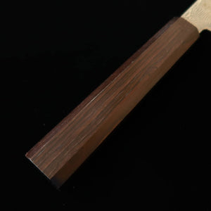 HATSUKOKORO gyuto Gingami #3 Damasco cabo integral de ébano (210 mm)