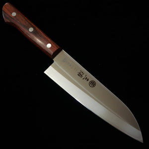 MIURA Santoku, VG1 DP Gold with Mahogany Handle (170mm)