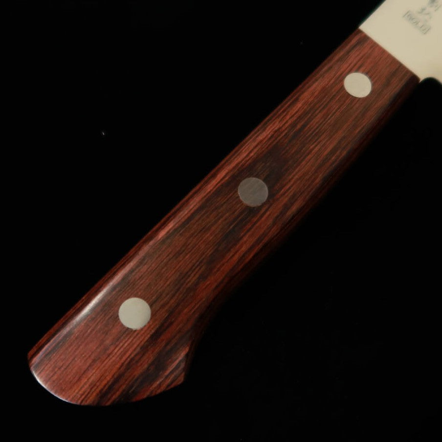 Miura Santoku VG1 DP Gold, No Tsuba, Mahogany Handle (170mm)