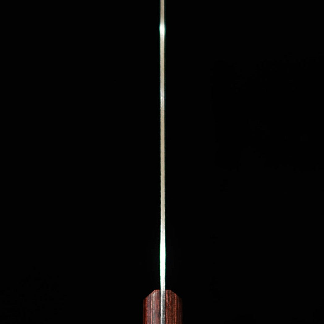 Miura Santoku VG1 DP Gold, No Tsuba, Mahogany Handle (170mm)