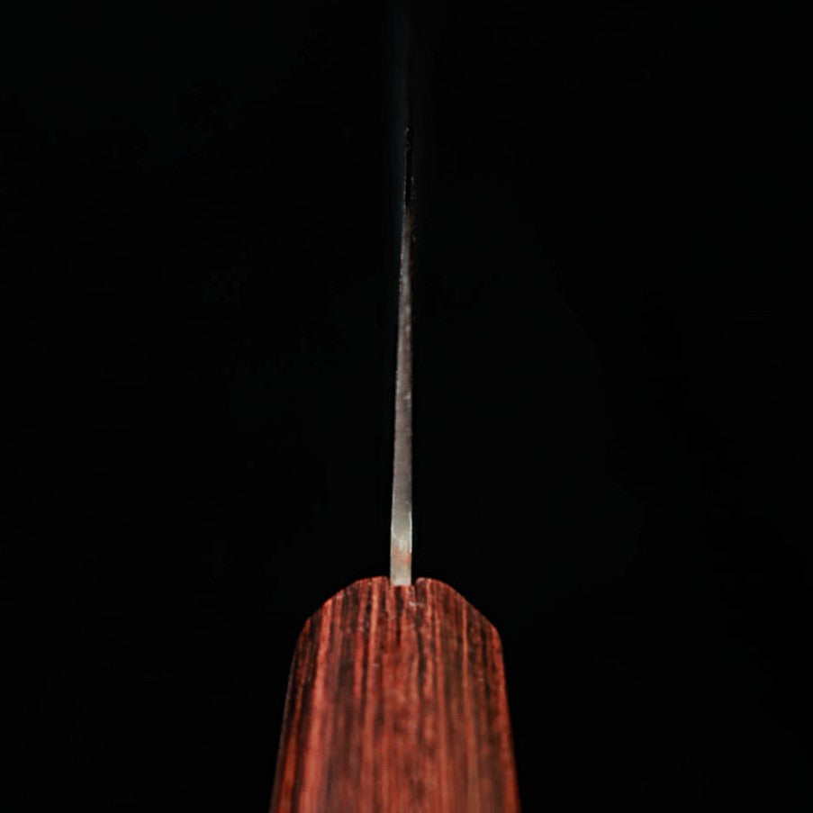 Miura Santoku VG1 DP Gold, No Tsuba, Mahogany Handle (170mm)