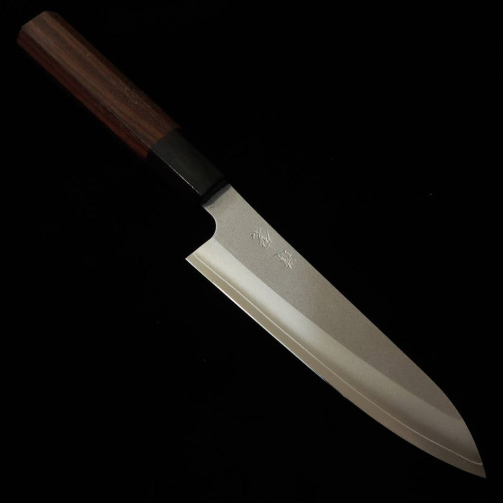 達磨刃物DARUMA HAMONO ペティ 銀紙三号 紫檀八角柄（135mm）