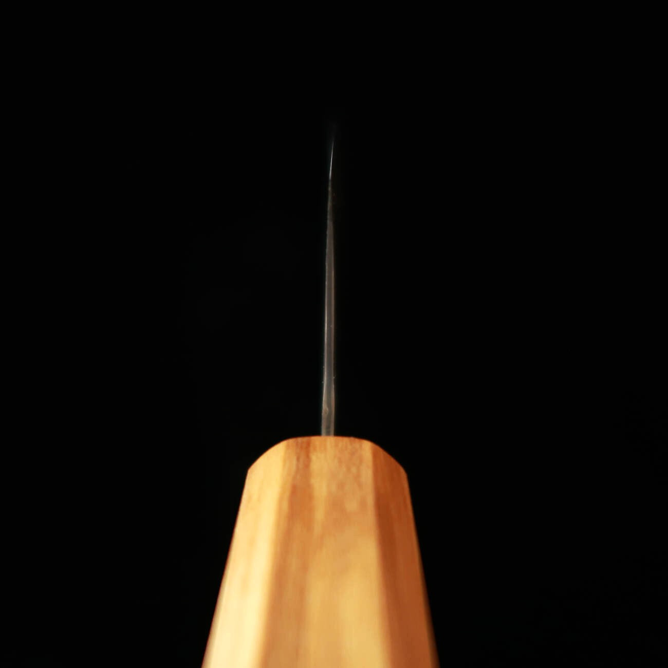 Hatsukokoro Kiritsuke Gyuto Gingami No.3 Damascus Olive Octagonal Handle (210mm)