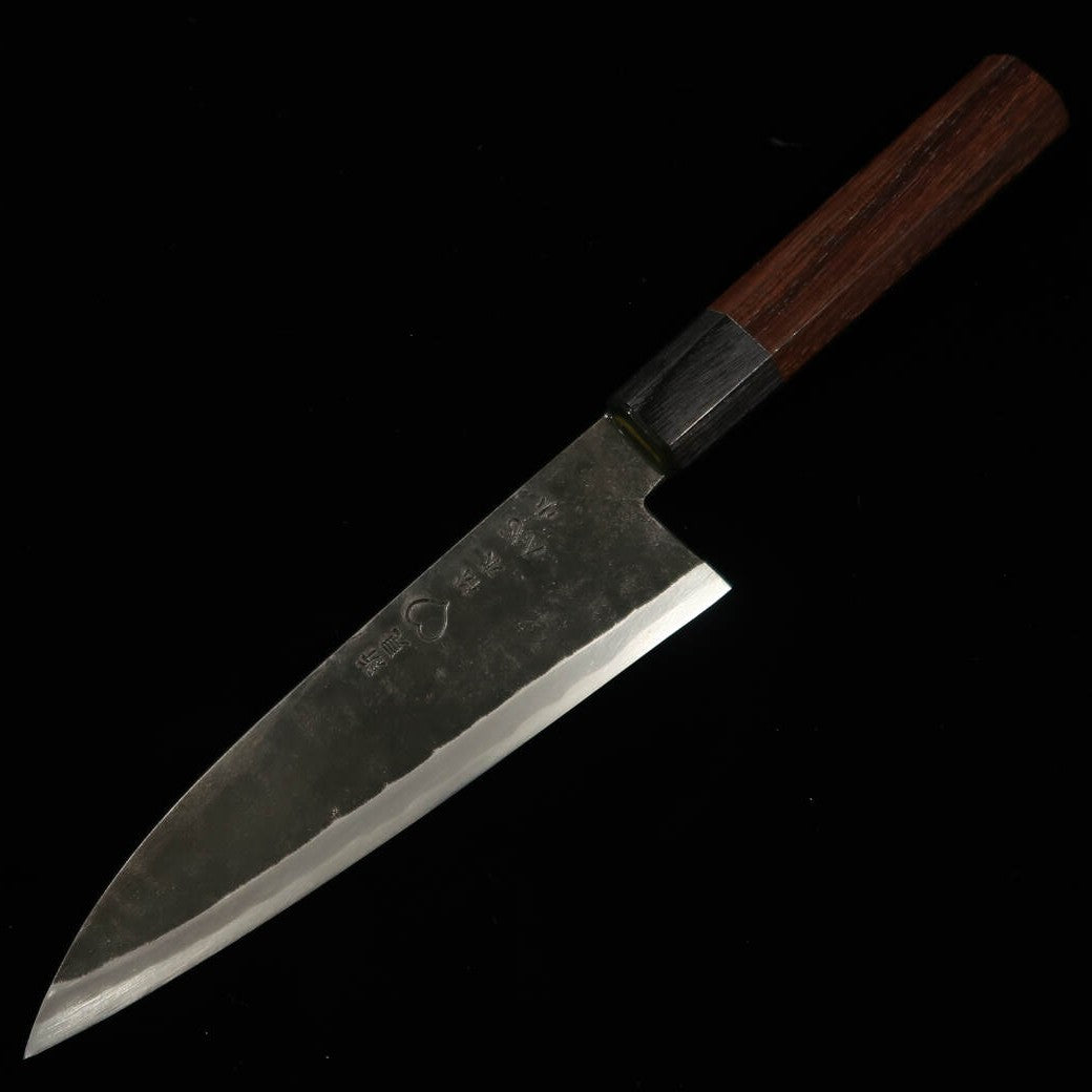 武田刃物TAKEDA　備中手打ち鍛冶　身卸出刃（小）　日立青紙スーパー鋼（140~160mm）