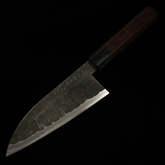 武田刃物TAKEDA　備中手打ち鍛冶　出刃　中　日立青紙スーパー鋼（150mm）