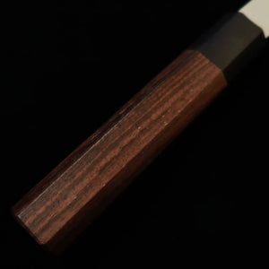 Daruma Hamono Santoku Gin-3 manche octogonal en bois de rose (165 mm)
