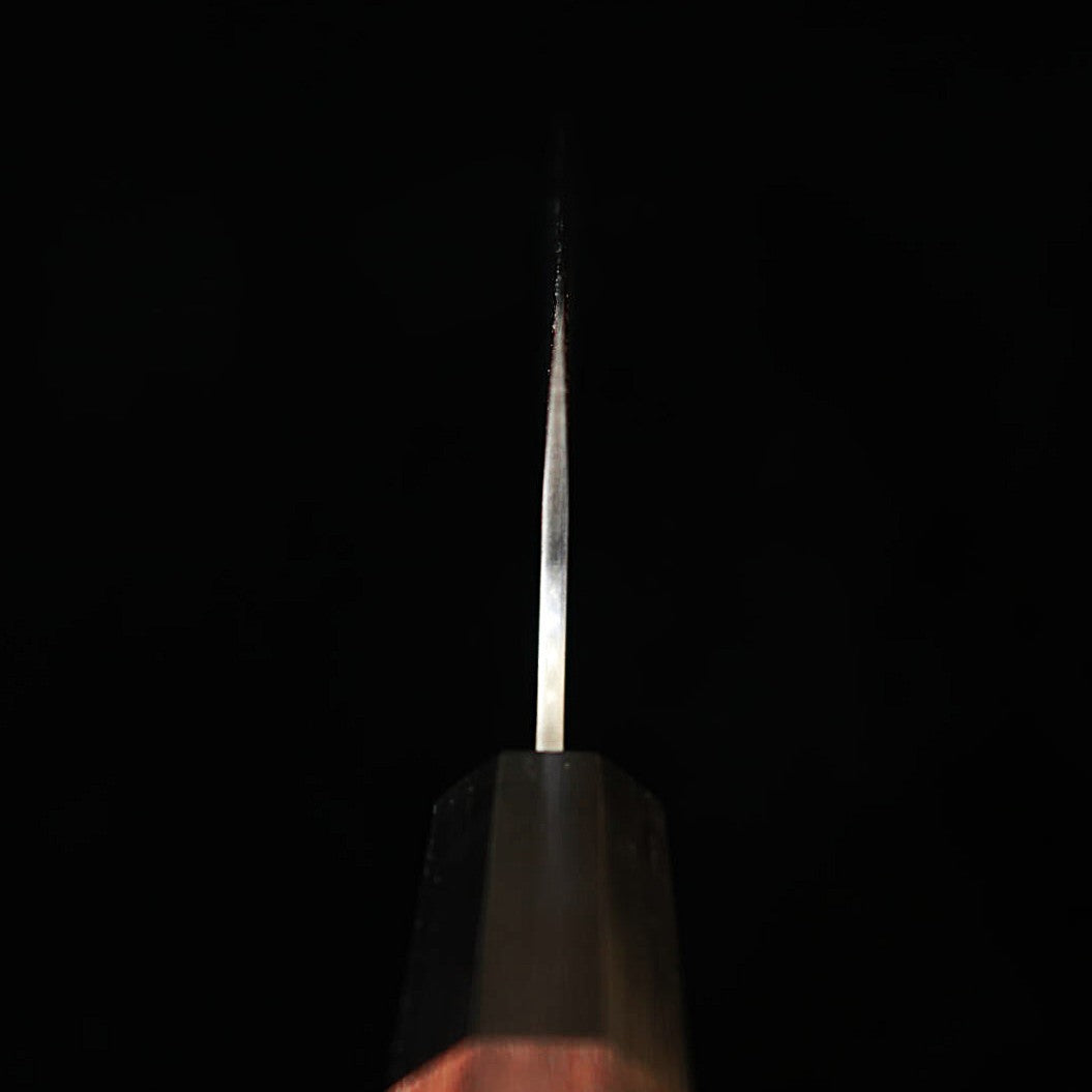 DARUMA HAMONO Santoku, Ginsan, Rosewood Octagonal Handle (165mm)