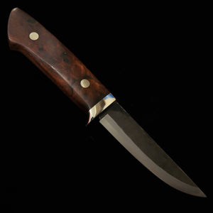 Takeda Cutlery TAKEDA Bitchu Handmade Blacksmith Masasaku Moriya Sheath Knife Ironwood A