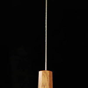 Miura Nakiri AUS10 Rope Pattern Damascus Oak Octagonal Handle (165mm)