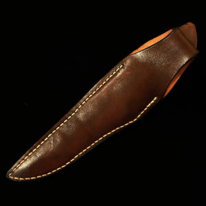 Takeda Cutlery TAKEDA Bitchu Handmade Blacksmith Masasaku Moriya Sheath Knife Ironwood A