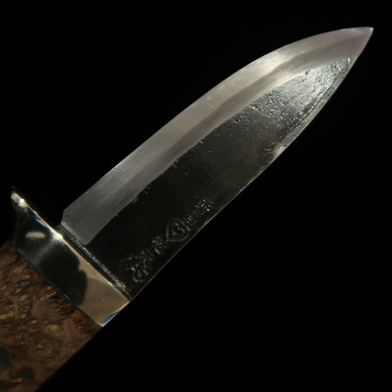 武田刃物TAKEDA　備中手打ち鍛冶 守屋正作 シースナイフ バックアイ