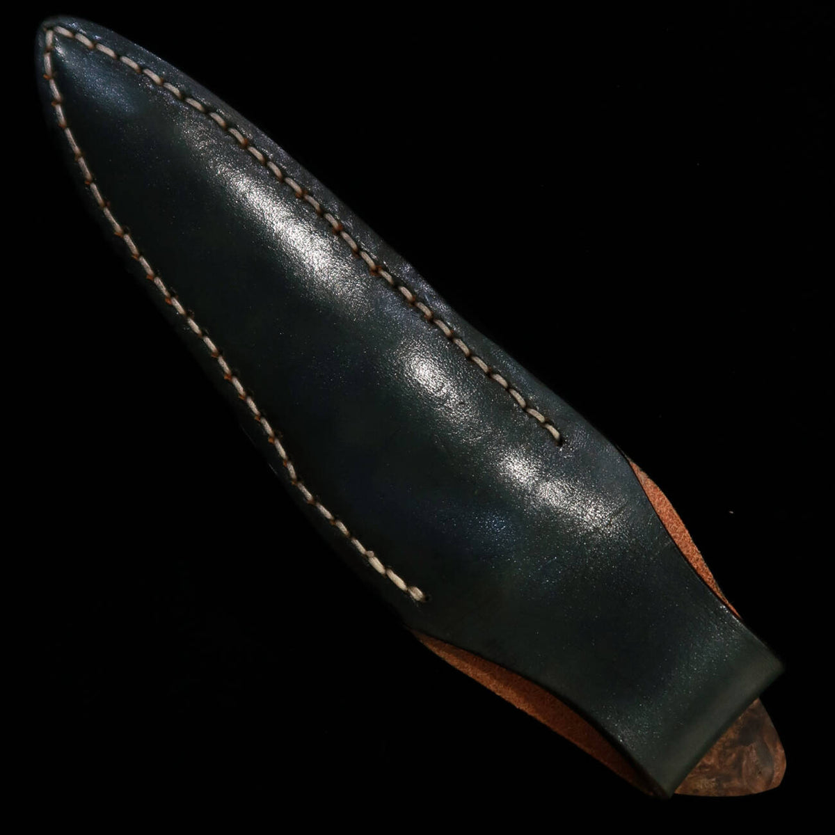 TAKEDA Cutlerie – Forgeron artisanal de Bitchū, œuvre de Masashi Moriya – Couteau fixe, Buckeye