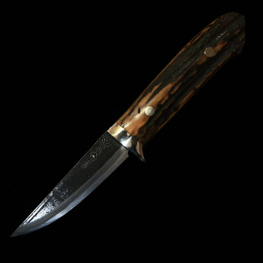 武田刃物TAKEDA　備中手打ち鍛冶 守屋正作 シースナイフ スタッグB