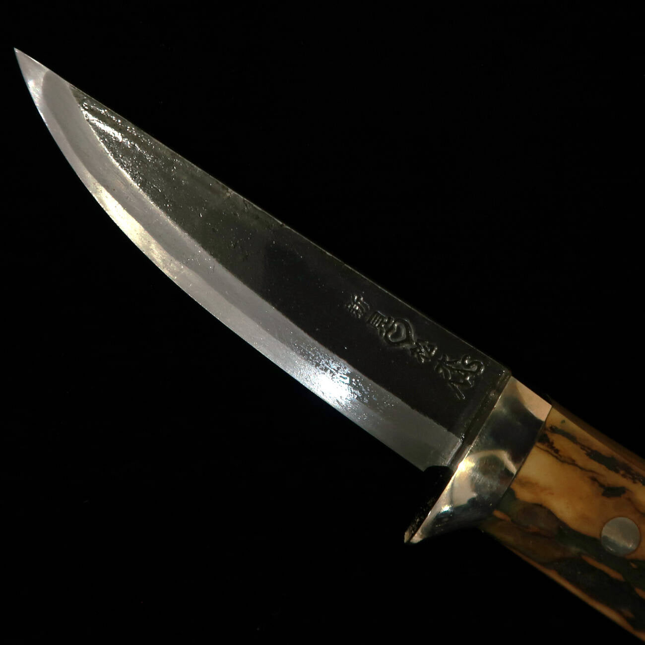 武田刃物TAKEDA　備中手打ち鍛冶 守屋正作 シースナイフ スタッグB