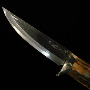 武田刃物TAKEDA　備中手打ち鍛冶 守屋正作 シースナイフ スタッグB