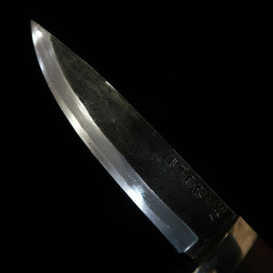武田刃物TAKEDA　備中手打ち鍛冶 守屋正作 シースナイフ アイアンウッドD