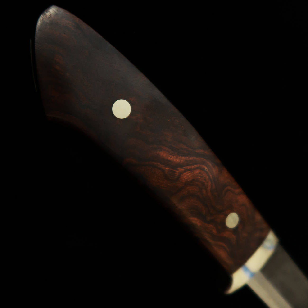 武田刃物TAKEDA　備中手打ち鍛冶 守屋正作 シースナイフ アイアンウッドD