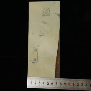 天然砥石　若狭砥石　浅黄　78×210×27mm