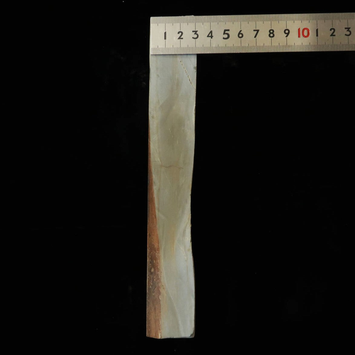 Pierre à aiguiser naturelle - Wakasa - Asagi (78 x 210 x 27 mm)