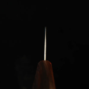 Saji Takeshi SAJI TAKESHI Nakiri VG10 Damasco escurecido Cabo monobloco em ébano (165 mm)