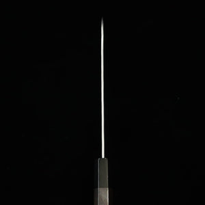Nigara VG XEOS, damas martelé, Santoku, manche en ébène (185 mm).