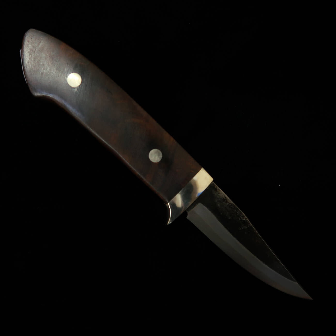 武田刃物TAKEDA　備中手打ち鍛冶 守屋正作 シースナイフ アイアンウッドC