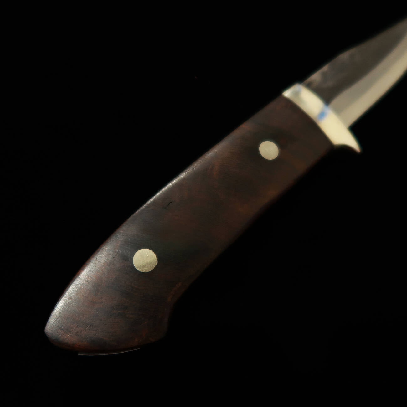 武田刃物TAKEDA　備中手打ち鍛冶 守屋正作 シースナイフ アイアンウッドC