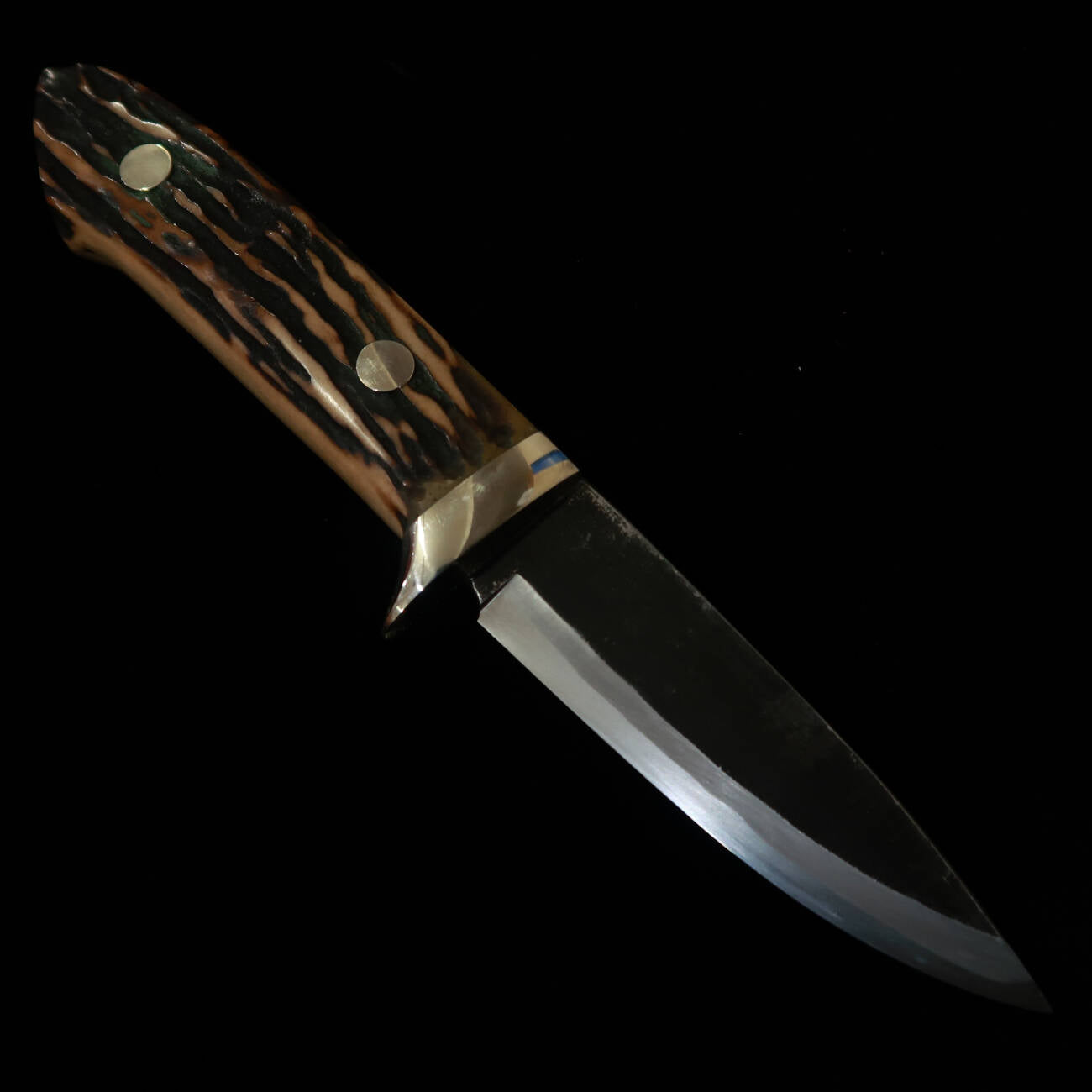 武田刃物TAKEDA　備中手打ち鍛冶 守屋正作 シースナイフ スタッグA