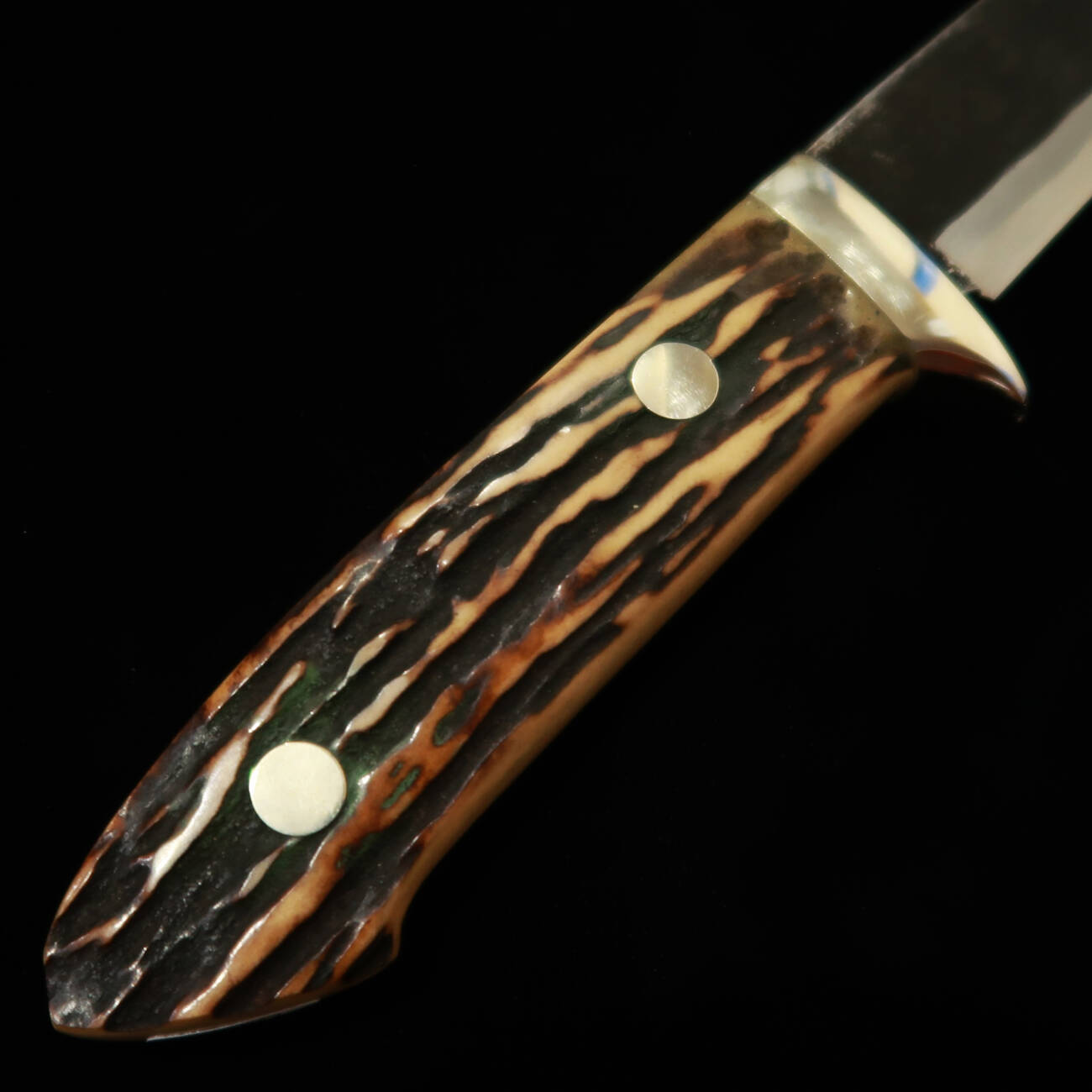 武田刃物TAKEDA　備中手打ち鍛冶 守屋正作 シースナイフ スタッグA