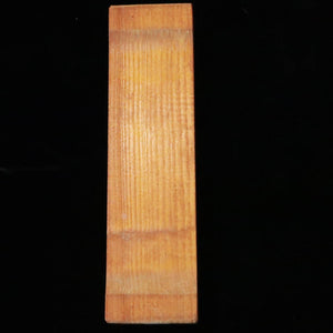 天然砥石　菖蒲谷砥石　サン型　台付き　38×150×13mm
