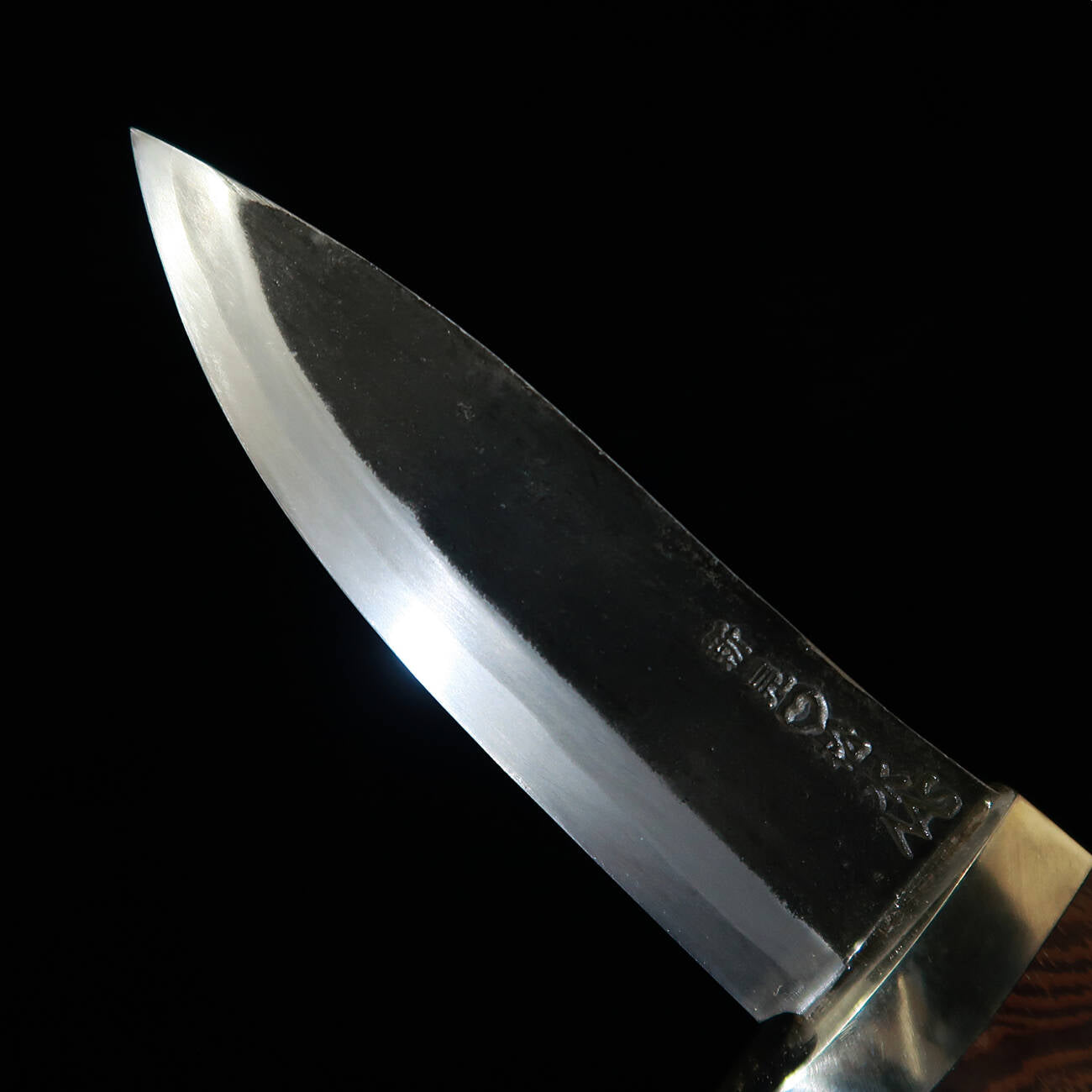 Takeda Hamono TAKEDA Forgeron de Bitchu, œuvre de Moriyama Masasaku, couteau fixe, bois violet Tagayasan