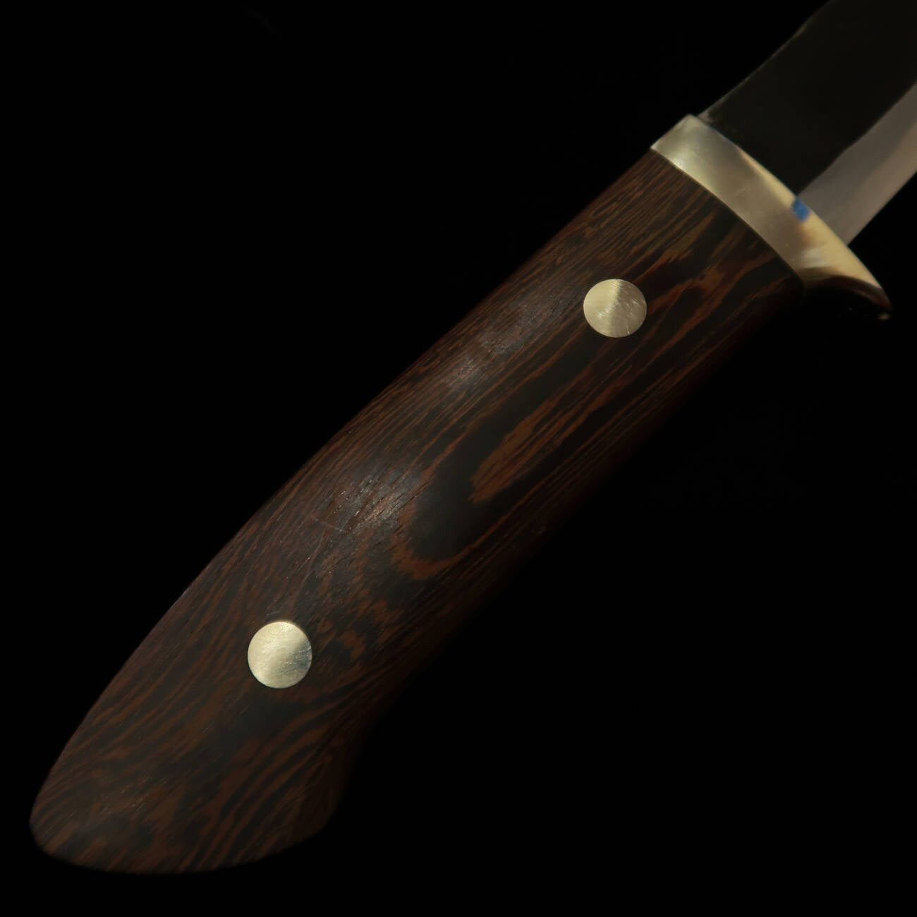 Takeda Hamono TAKEDA Forgeron de Bitchu, œuvre de Moriyama Masasaku, couteau fixe, bois violet Tagayasan